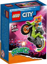 60356 LEGO® City Трюковый мотоцикл медведя , 5+ лет, модель 2023 года