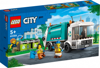 60386 LEGO® City Atkritumu pārstrādes auto, 5+ gadi, 2023. gada modelis