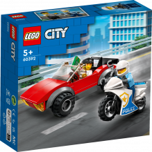 60392 LEGO® City Погоня на полицейском мотоцикле, 5+ лет, модель 2023 года