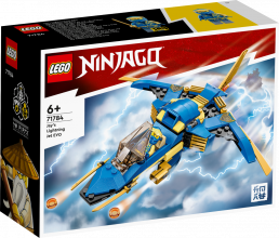 71784 LEGO® Ninjago Jay zibenīgā reaktīvā lidmašīna EVO, 6+ gadi, 2023. gada modelis