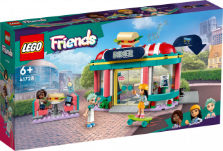 41728 LEGO® Friends Hārtleikas pilsētas ēstuve, 6+ gadi, 2023 gada modelis