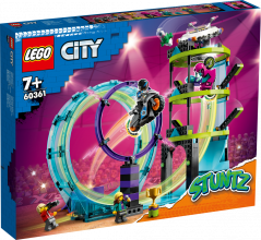 60361 LEGO® City Главное каскадерское испытание, 7+ лет, модель 2023 года