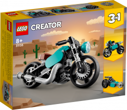 31135 LEGO® Creator Винтажный мотоцикл, 8+ лет, модель 2023 года