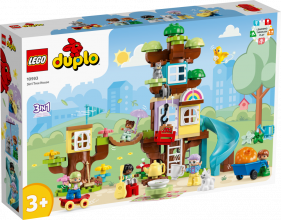 10993 LEGO® DUPLO 3 in 1 Māja kokā, 3+ gadi, 2023 gada modelis