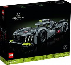 42156 LEGO® Technic PEUGEOT 9X8 24H Le Mans Hybrid Hypercar, 18+ лет,модель 2023 года