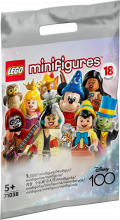 71038 LEGO® Minifigures Disney 100, 5+ gadi, 2023 gada modelis