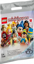 71038 LEGO® Minifigures Disney 100, 5+ лет,модель 2023 года