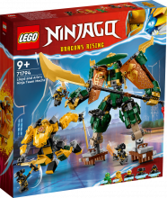 71794 LEGO® Ninjago Lloyd un Arin nindzju komandas roboti, 9+ gadi, 2023 gada modelis