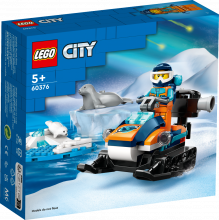 60376 LEGO® City Exploration Arktikas pētnieku sniega motocikls, 5+ gadi, 2023 gada modelis