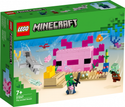 21247 LEGO® Minecraft Дом Аксолотля, 7+ лет,модель 2023 года