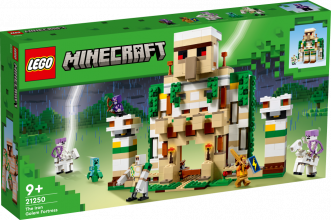 21250 LEGO® Minecraft Dzelzs robota cietoksnis , 9+ gadi, 2023 gada modelis