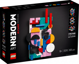 31210 LEGO® Art Modernā māksla, 18+ gadi, 2023 gada modelis