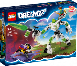 71454 LEGO® DREAMZzz™ Матео и робот Z-Blob, 7+ лет, модель 2023 года