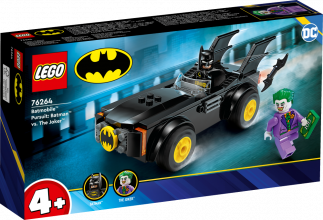 76264 LEGO® Batman™ Batmobile™ pakaļdzīšanās: Betmens pret Džokeru, 4+ gadi, 2023 gada modelis