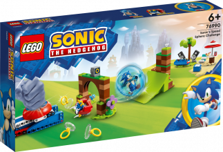 76990 LEGO® Sonic the Hedgehog™ Вызов Сферы Скорости Соника, 6+ лет, модель 2023 года