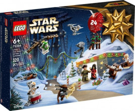 75366 LEGO® Star Wars Adventes kalendārs, no 6+ gadiem, 2023 gada modelis
