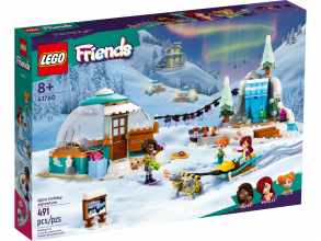 41760 LEGO® Friends Iglu brīvdienu piedzīvojums, 8+ gadi, 2023. gada modelis