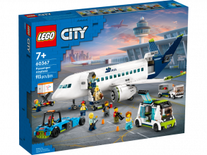 60367 LEGO® City Exploration Pasažieru lidmašīna, 7+ gadi, 2023. gada modelis