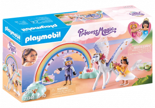 71361 PLAYMOBIL® Princess Magic Пегас с радугой в облаках, от 4-10 лет.