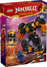 71806 LEGO® Ninjago Cole Zemes stihijas robots, 6+ gadi, 2024 gada modelis