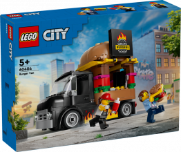 60404 LEGO® City Burgeru kravas auto, 5+ gadi, 2024 gada modelis