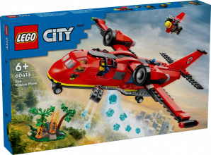 60413 LEGO® City Ugunsdzēsēju glābšanas lidmašīna, 6+ лет, модель 2024 года