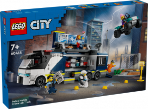 60418 LEGO® City Policijas mobilās kriminālās laboratorijas auto, 7+ лет, модель 2024 года