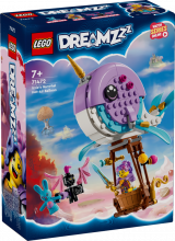 71472 LEGO® DREAMZzz™ Izzie narvalis - gaisa balons , 7+ gadi, 2024 gada modelis