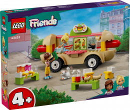 42633 LEGO® Friends Hotdogu pārtikas busiņš , 4+ gadi, 2024 gada modelis