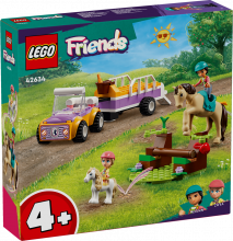 42634 LEGO® Friends Zirgu un poniju treilers , 4+ gadi, 2024 gada modelis