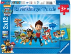 Ravensburger Пазл Paw Patrol Movi 2 картинки по 12 шт., 3+ лет