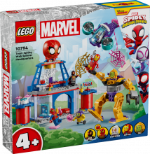 10794 LEGO® Spider Man Spidey komandas tīklu vērpšanas štābs,4 + , модель 2024 года