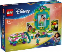 43239 LEGO® Disney Mirabellas foto rāmītis un rotaslietu kārbiņa, 6+ gadi, 2024 gada modelis