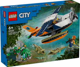 60425 LEGO® City Džungļu pētnieka hidroplān , 6+ gadi, 2024. gada modelis