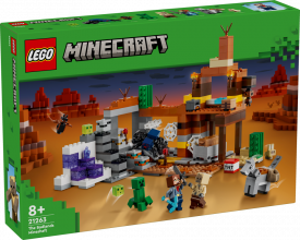 21263 LEGO® Minecraft Badlands raktuves, 8+ лет, модель 2024 года