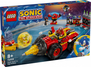 76999 LEGO® Sonic the Hedgehog™ Super Sonic pret Egg Drillster, 8+ , модель 2024 года