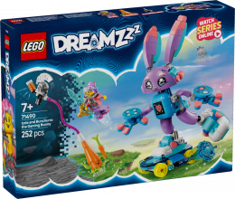 71490 LEGO® DREAMZzz™ Izzie un spēļu zaķis Bunchurro, 7+ , модель 2025 года