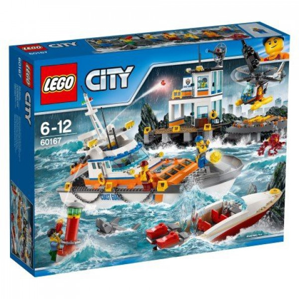 60167 LEGO® City Штаб береговой охраны, c 6-12 лет