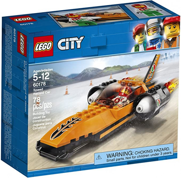 60178 LEGO® City Гоночный автомобиль, c 5-12 лет