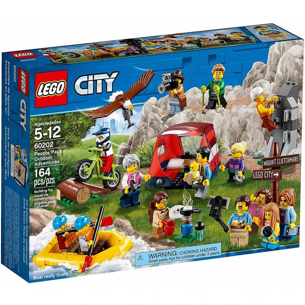 60202 LEGO® City Atpūtnieki - piedzīvojumi dabā, 5-12 gadi