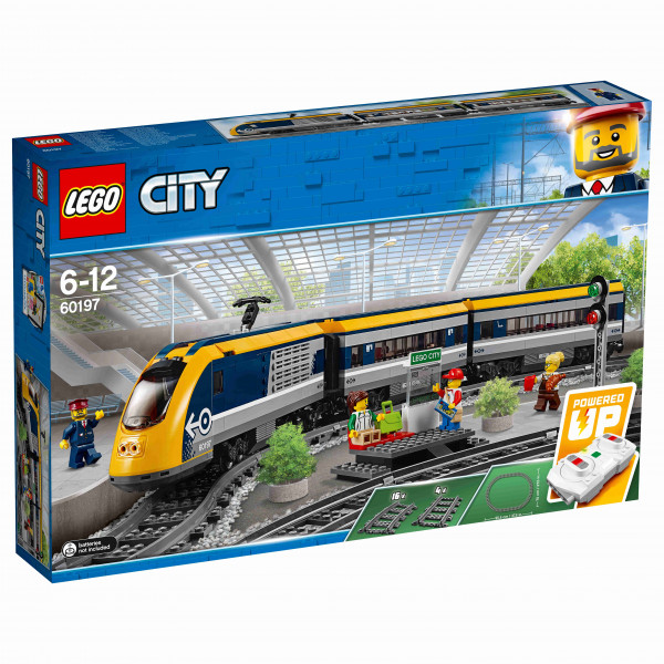 60197 LEGO® City Пассажирский поезд, c 6-12 лет