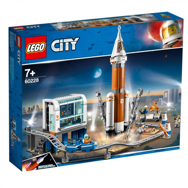 60228 LEGO® City Tālā kosmosa raķete un palaišanas vadības centrs, 7+ gadi