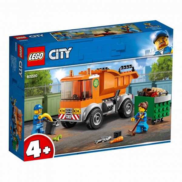 60220 LEGO® City Atkritumu izvešanas auto, 4+ gadi