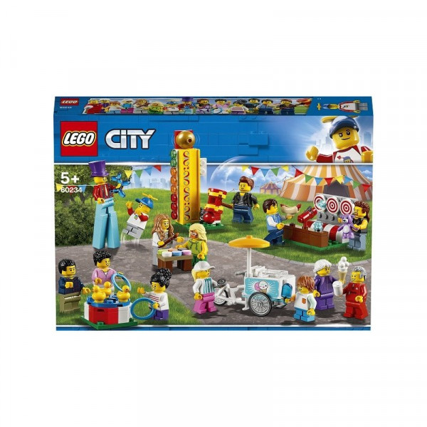 60234 LEGO® City Комплект минифигурок - Весёлая ярмарка, 5+ лет