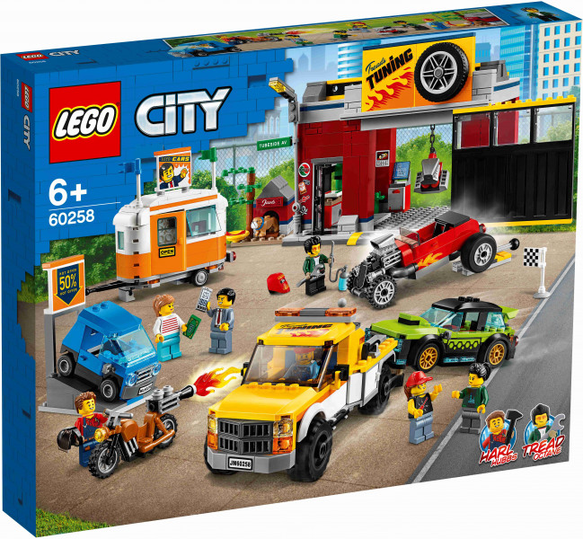 60258 LEGO® City Тюнинг-мастерская, c 6+ лет