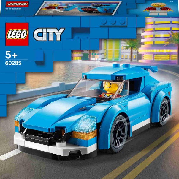 60285 LEGO® City Спортивный автомобиль, c 5+ лет, 2021 выпуск