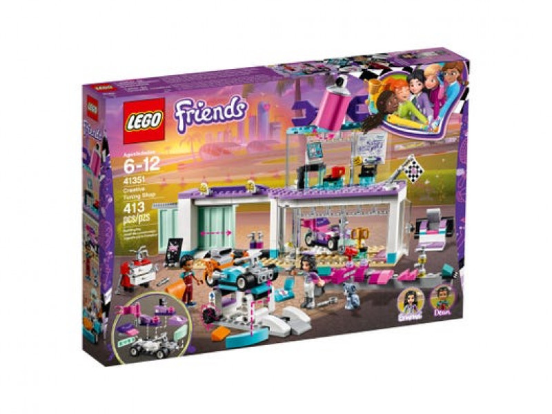 41351 LEGO® Friends Мастерская по тюнингу автомобилей, 6-12 лет