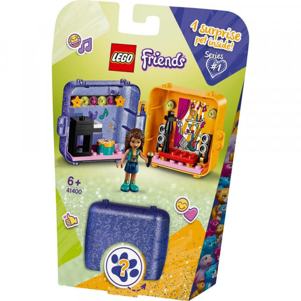 41400 LEGO® Friends Andrea rotaļu kubs, 6+ gadi