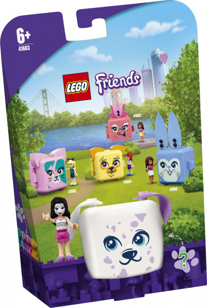 41663 LEGO® Friends Кьюб Эммы с далматином, c 6+ лет, 2021 г. выпуск