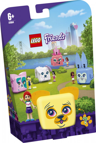 41664 LEGO® Friends Кьюб Мии с мопсом, c 6+ лет, 2021 г. выпуск